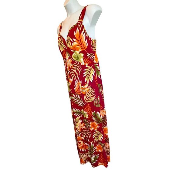 Jamie & Layla Plus Tropical Print Maxi Dress Size 1X NEW NWT - Picture 4 of 10